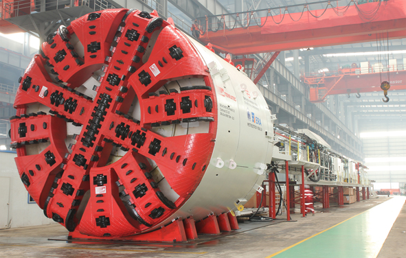 6.61m Earth Pressure Balance Tunnel Boring Machine