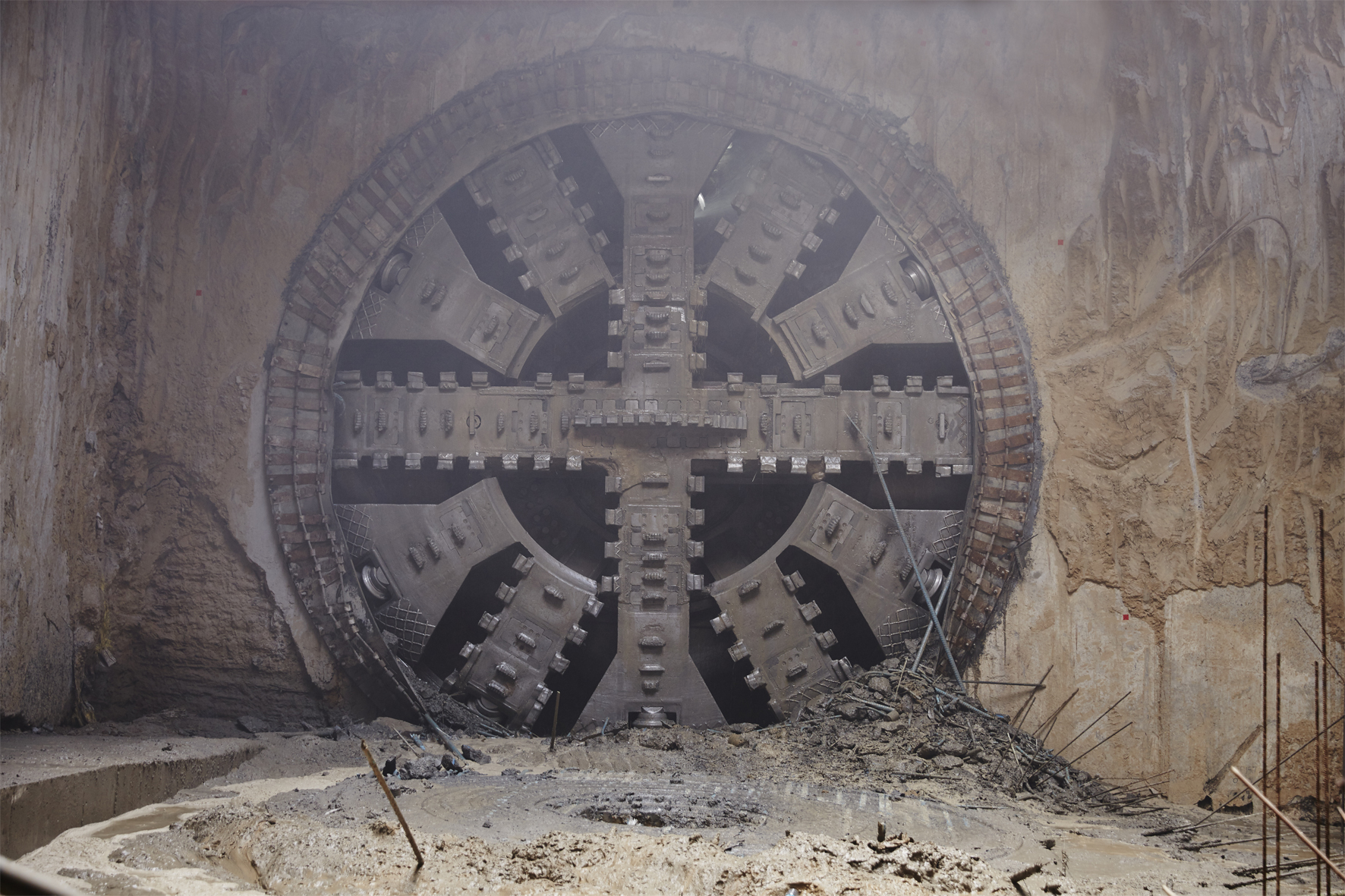 Tunnel Boring Machine in tunneling works in Delhi, India