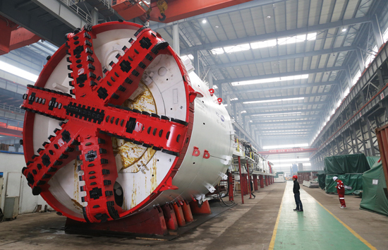 6.52m Earth Pressure Balance Tunnel Boring Machine
