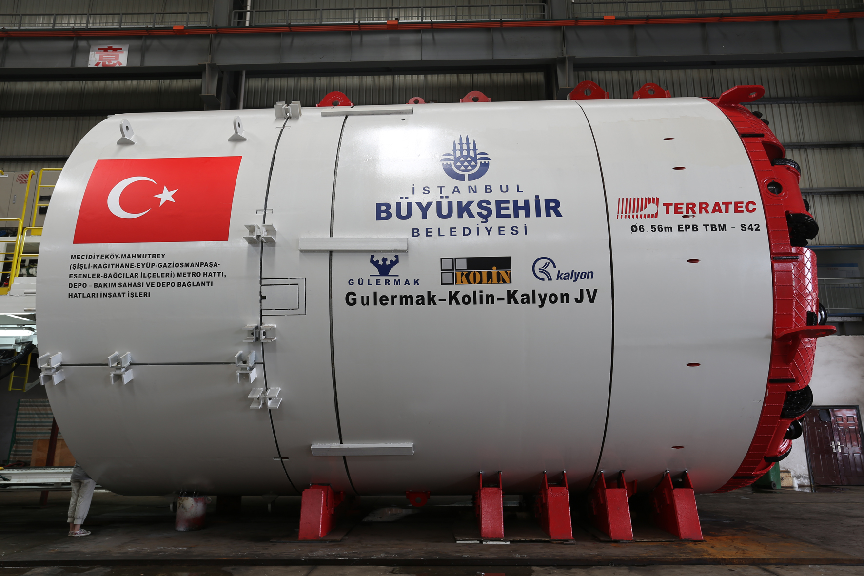 Tunnel Boring Machine for Istanbul Metro
