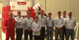 TR3000 Raise Boring Machine completed factory testing in Australia 