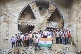 TERRATEC TBMs complete the tunnelling works of CC-34 project in Delhi