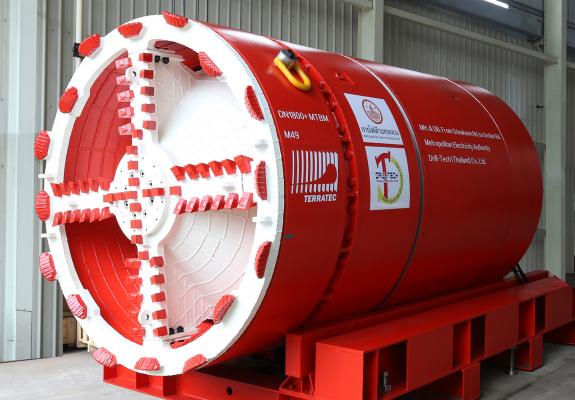 Microtunneling System for Thailand underground construction project
